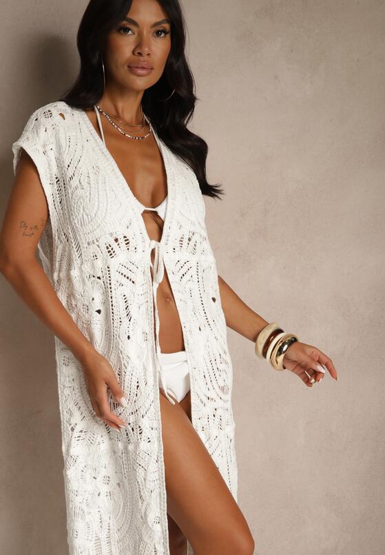 Білий Кардиган 4