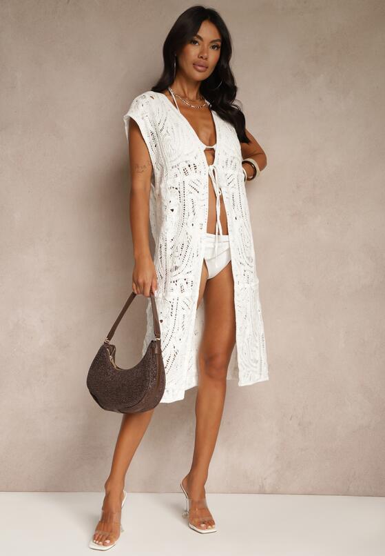 Білий Кардиган 2