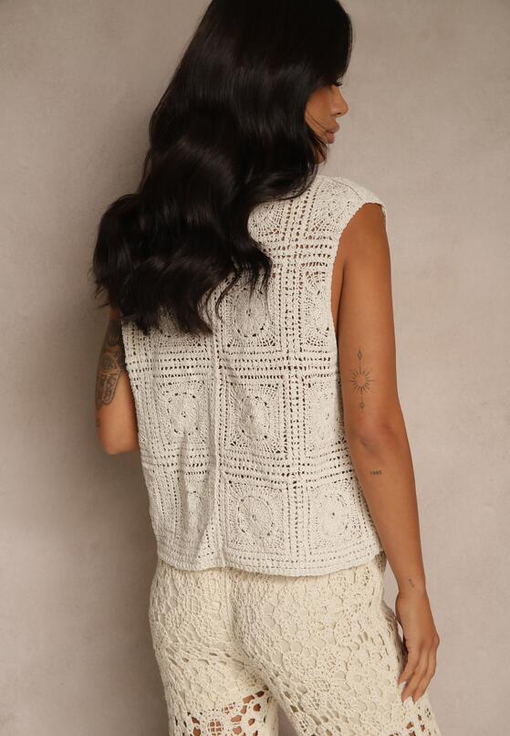 Бежевий Жилет 3