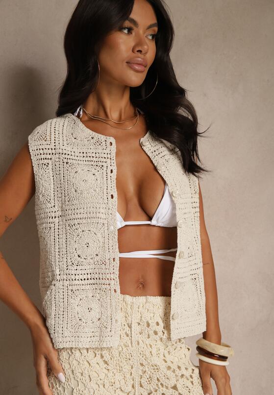 Бежевий Жилет 5