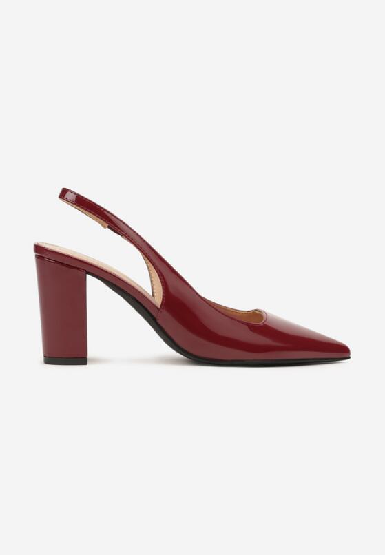 Бордові Босоніжки 4