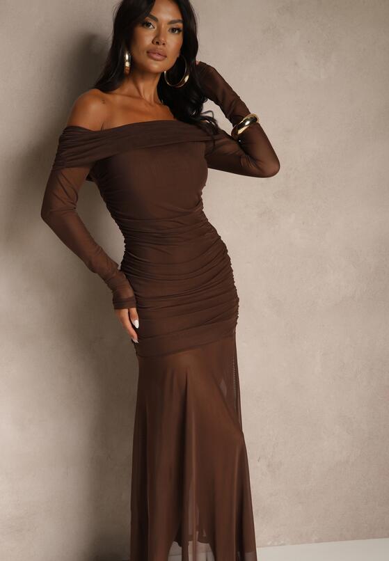 Коричнева Сукня 7