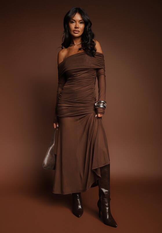 Коричнева Сукня 1