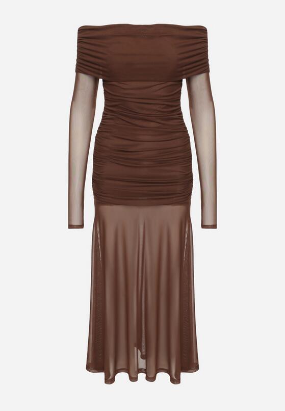 Коричнева Сукня 9