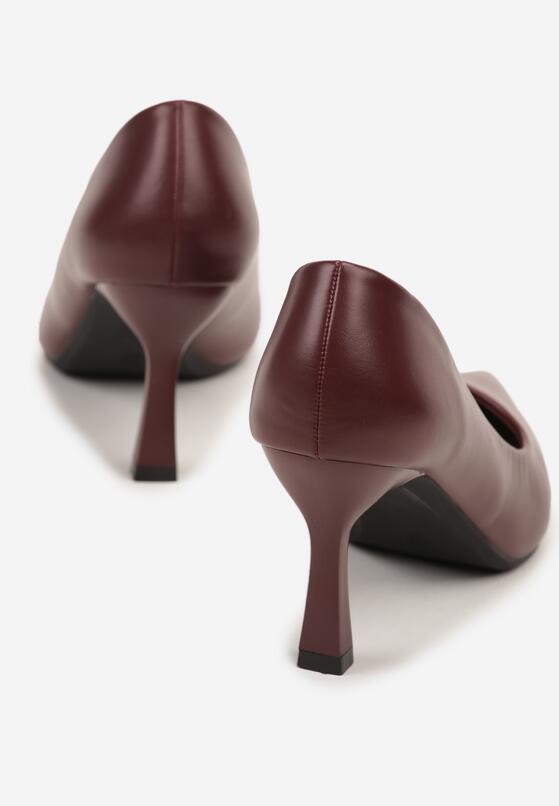 Бордові Туфлі 6