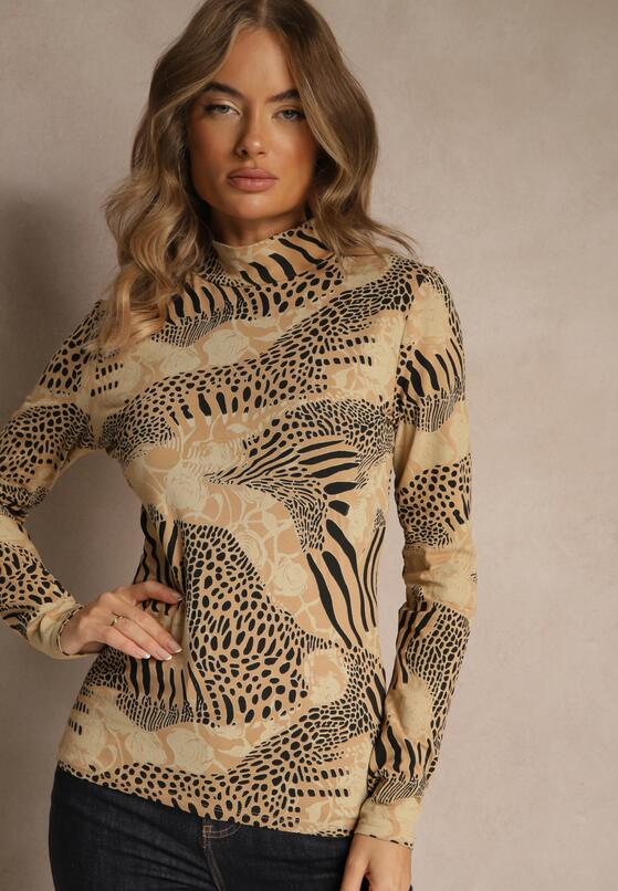 Коричневий Лонгслів 4