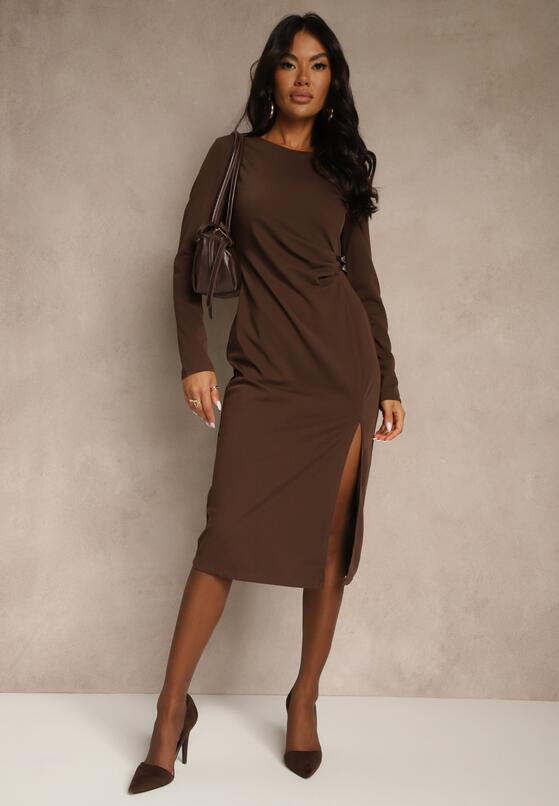 Коричнева Сукня 1