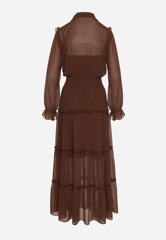 Коричнева Сукня 7