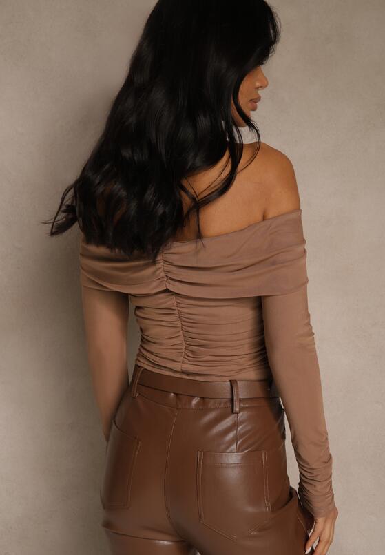 Темно-Бежева Блузка 3