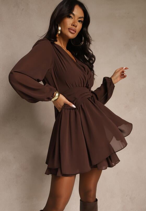 Коричнева Сукня 1