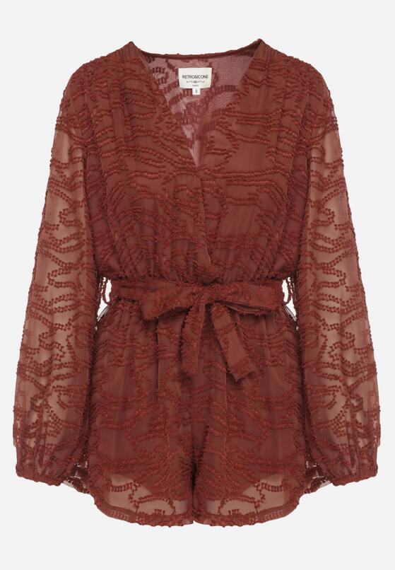 Коричневий Комбінезон 6