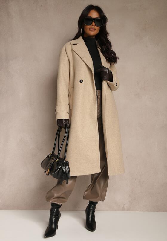 Бежеве Пальто 1