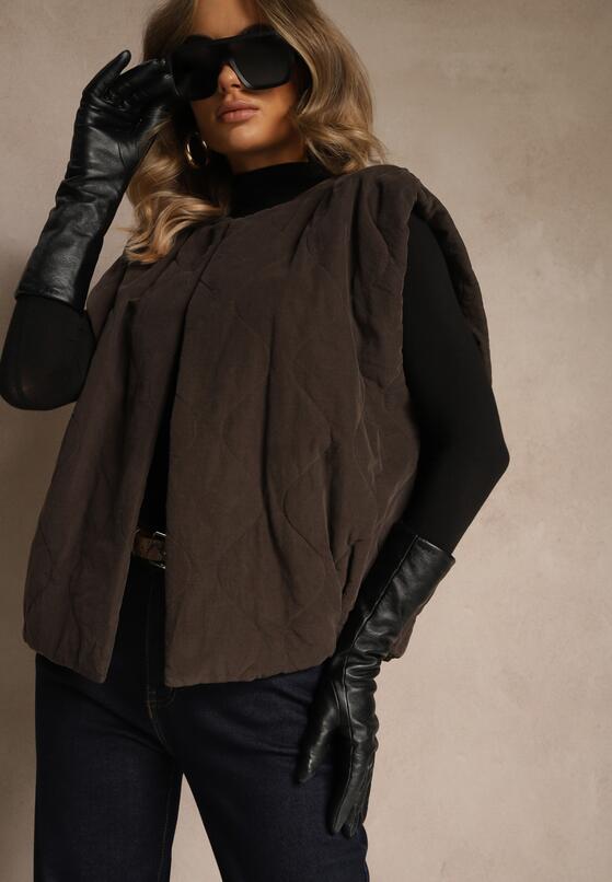 Коричневий Жилет 1