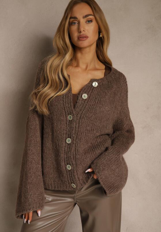 Коричневий Кардиган 1