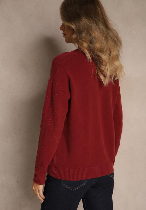 Бордовий Светр 3