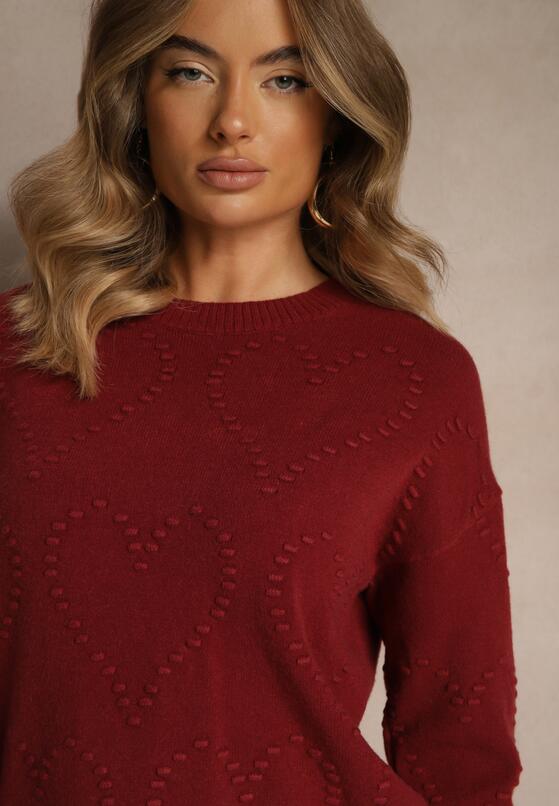 Бордовий Светр 5