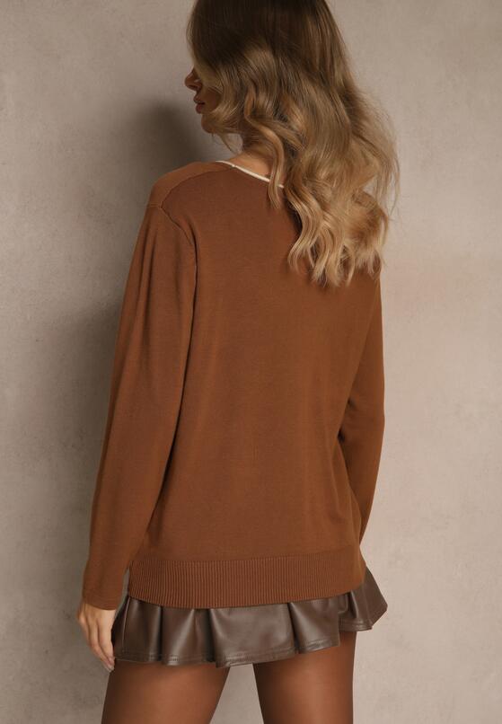 Коричневий Светр 3