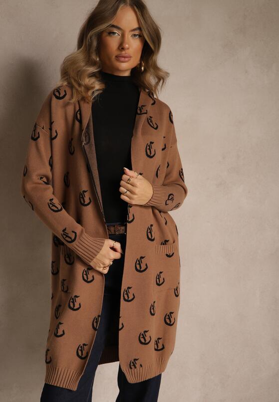 Коричневий Кардиган 1