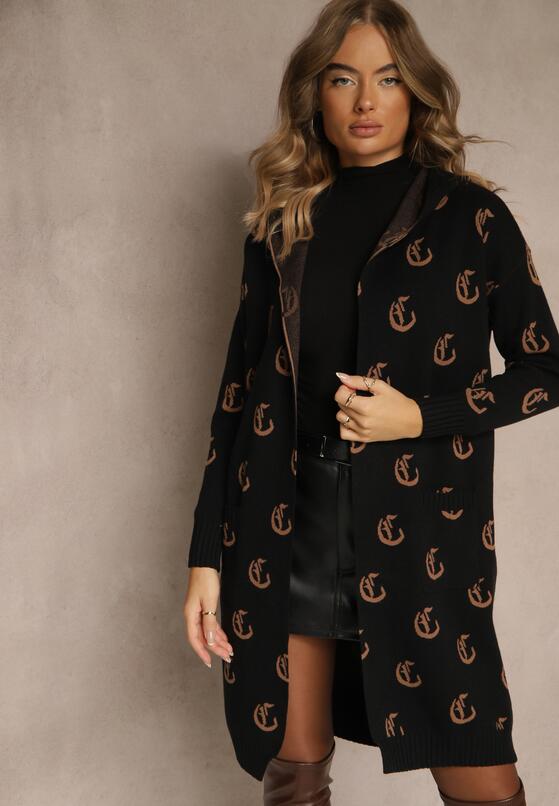 Чорний Кардиган 4