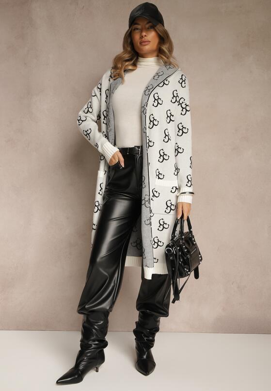 Сірий Кардиган 2