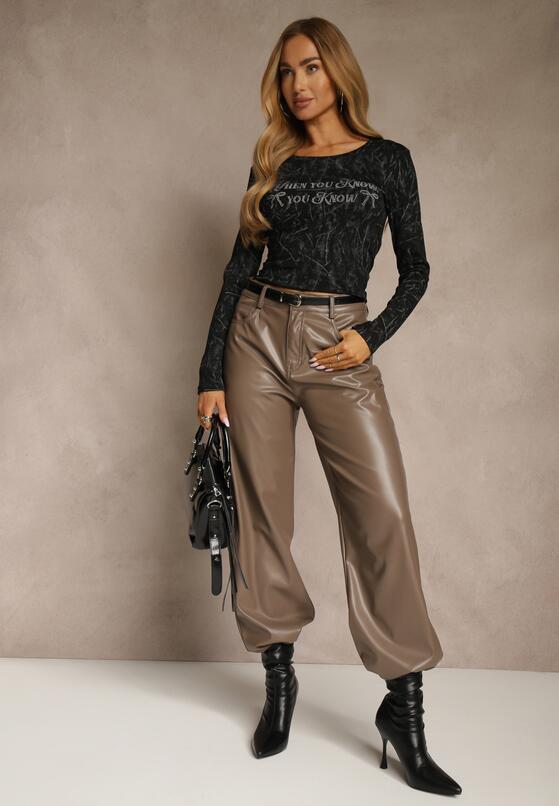 Чорний Лонгслів 2