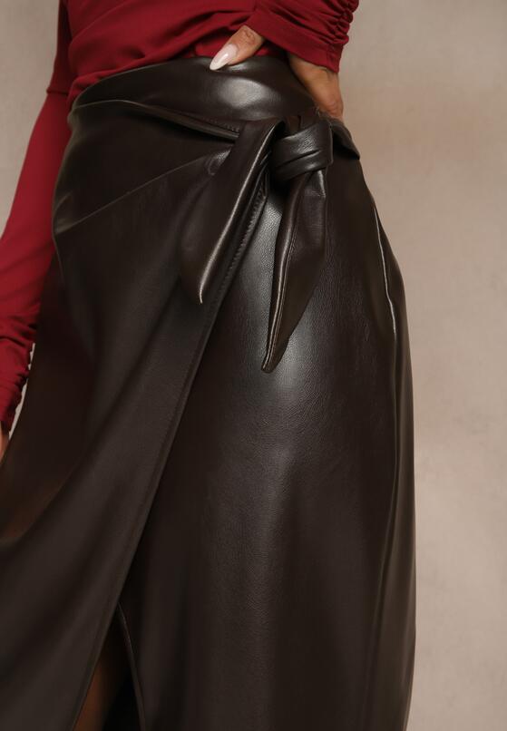 Коричнева Спідниця 5