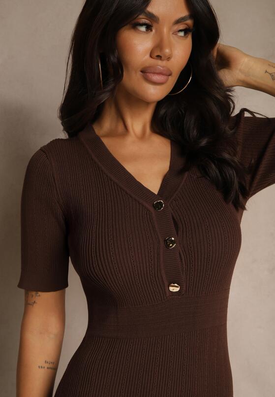 Коричнева Сукня 5