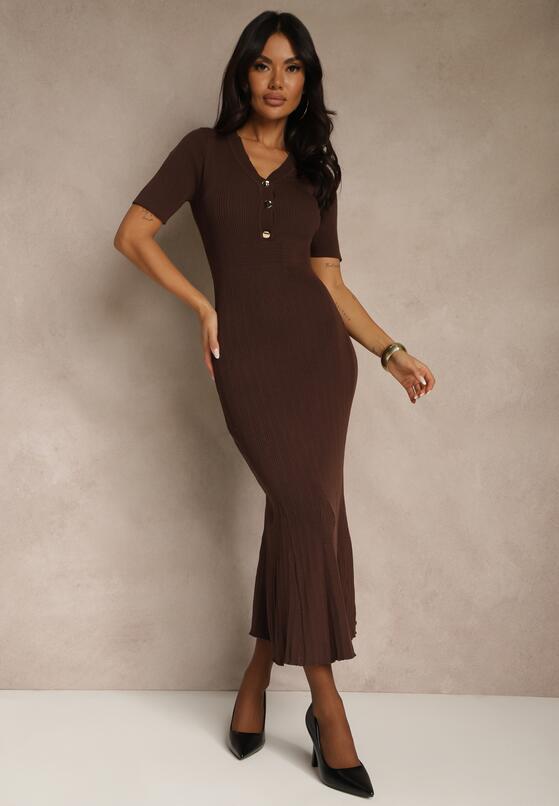 Коричнева Сукня 1