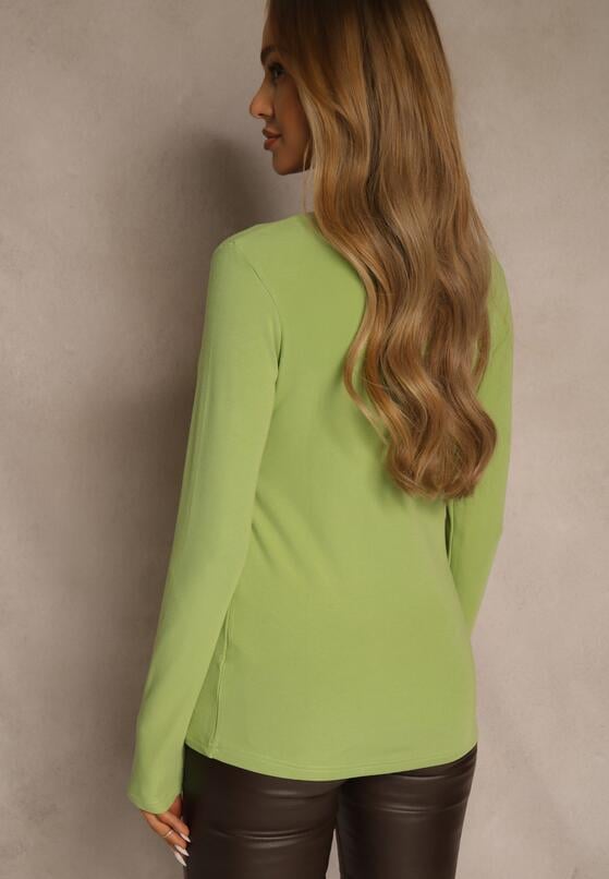 Зелений Лонгслів 3