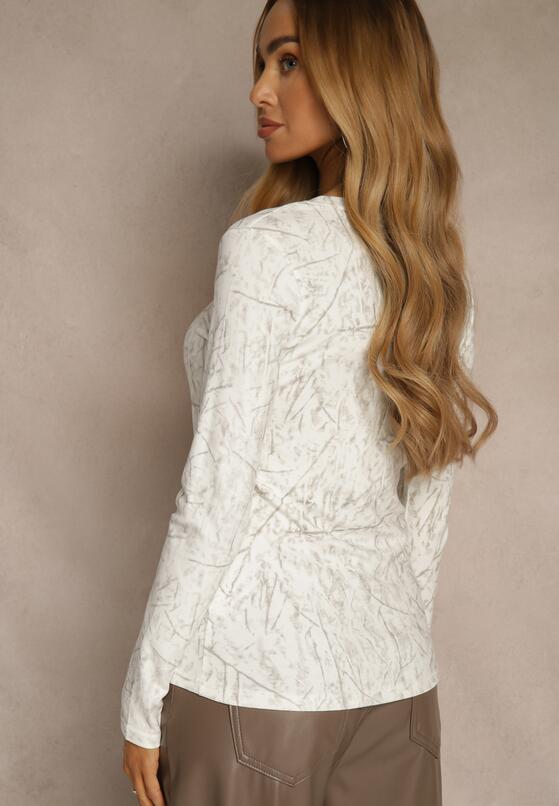 Білий Лонгслів 3