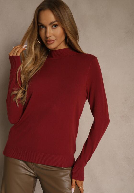 Бордовий Светр 4