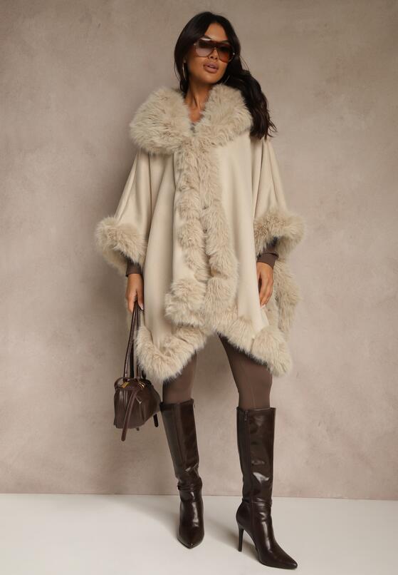 Бежеве Пончо 2