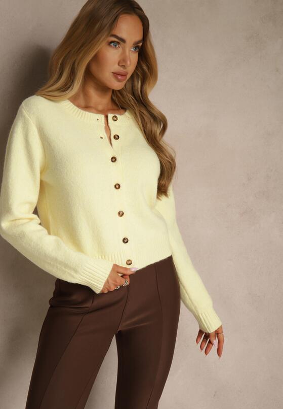 Жовтий Кардиган 1
