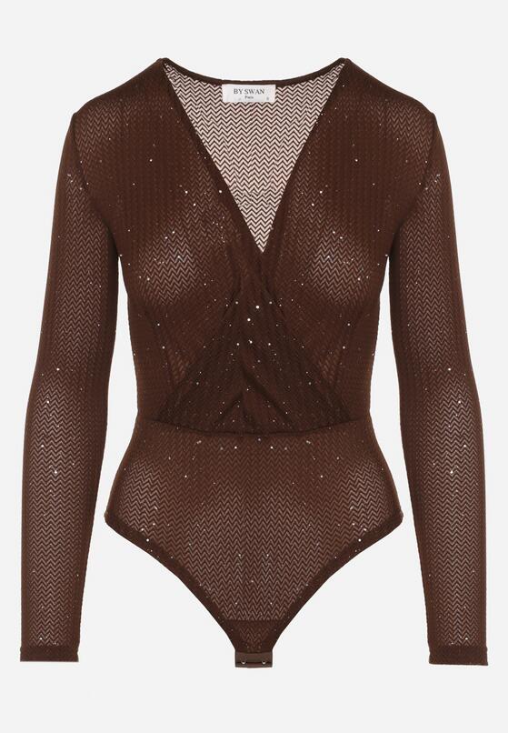 Коричневе Боді 4