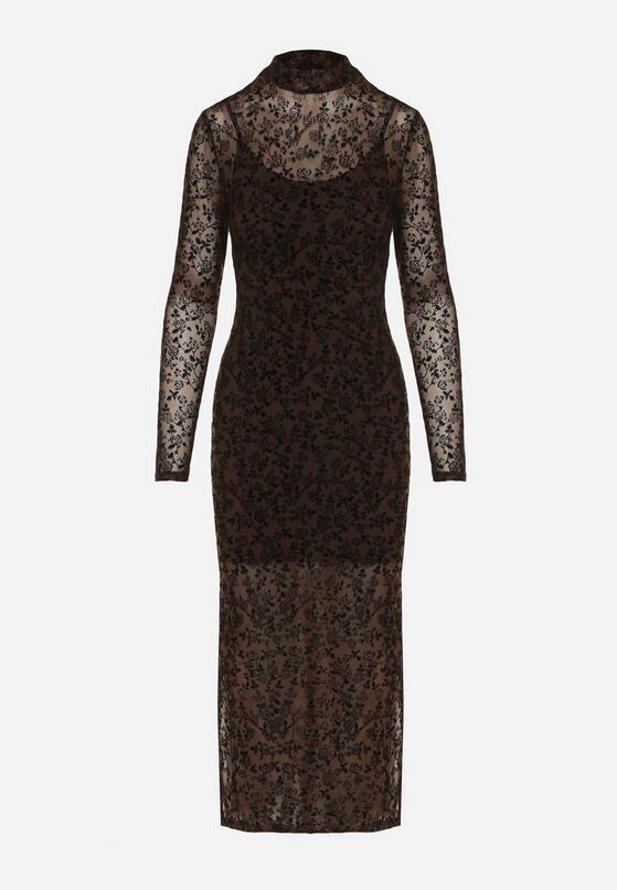 Коричнева Сукня 6