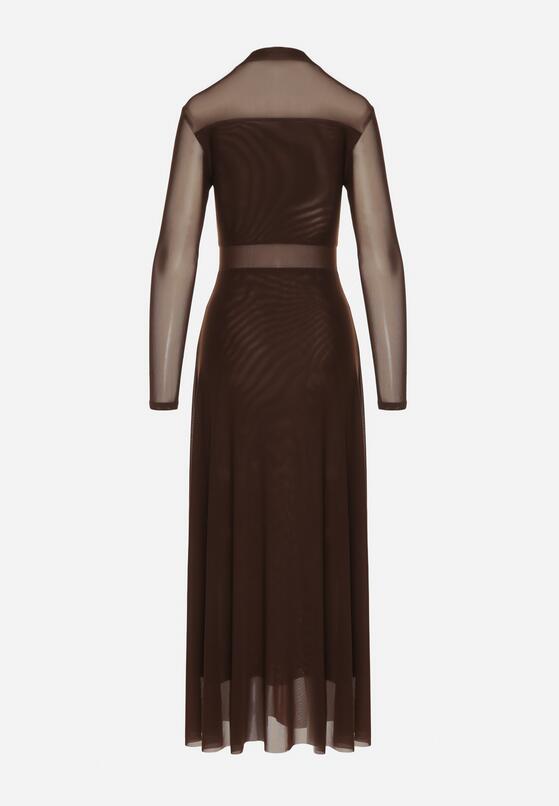 Коричнева Сукня 7