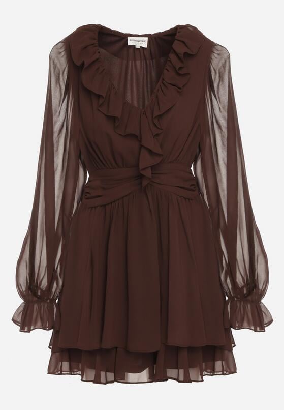 Коричнева Сукня 6