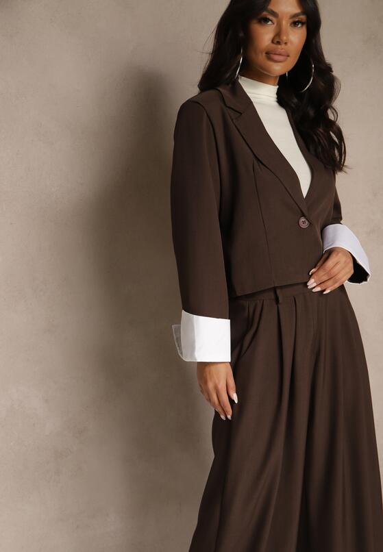 Коричневий Повсякденний Комплект 5