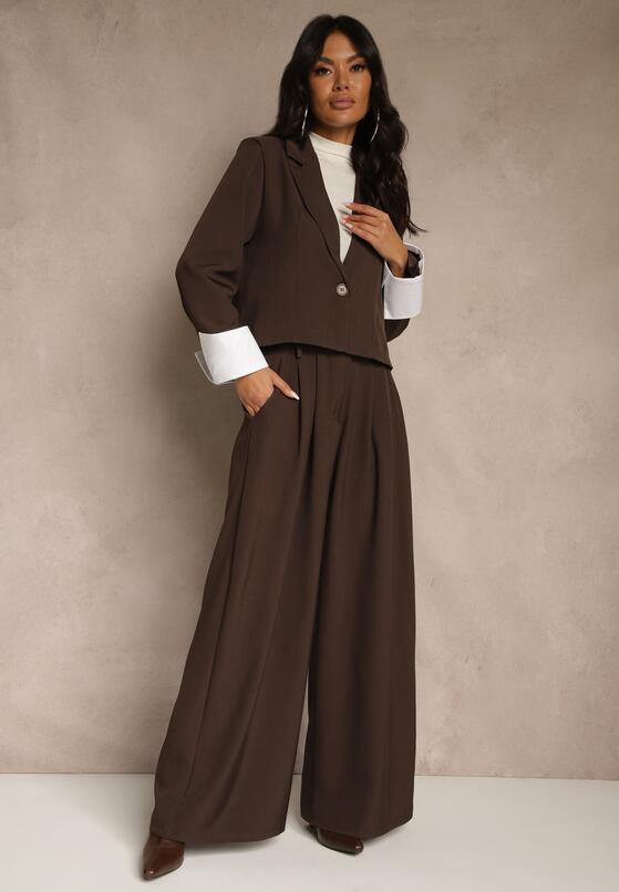 Коричневий Повсякденний Комплект 1