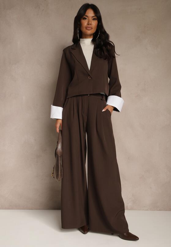 Коричневий Повсякденний Комплект 2