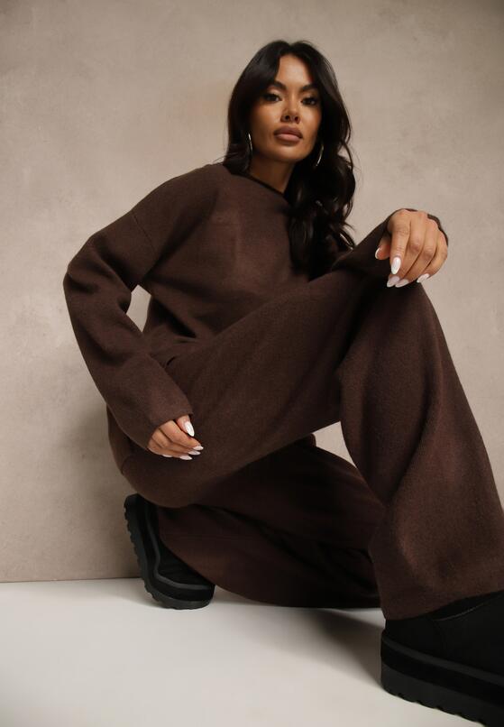 Коричневий Повсякденний Комплект 1