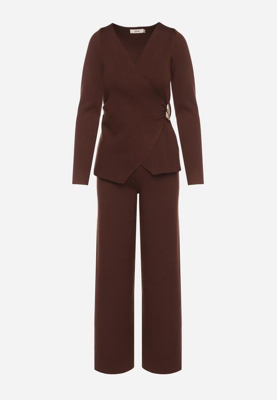 Коричневий Повсякденний Комплект 6