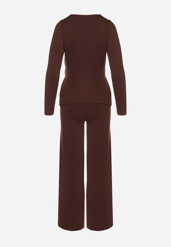 Коричневий Повсякденний Комплект 7