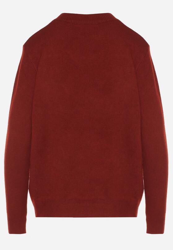 Бордовий Светр 7