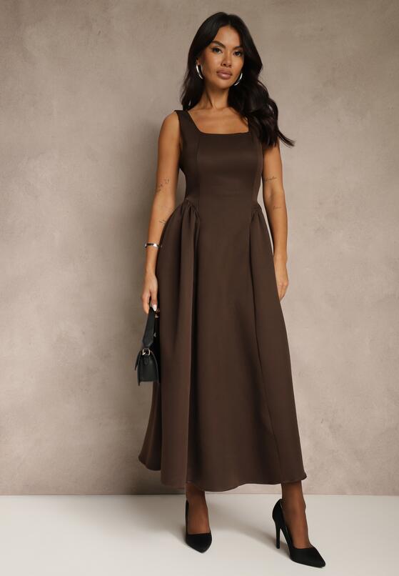 Коричнева Сукня 1