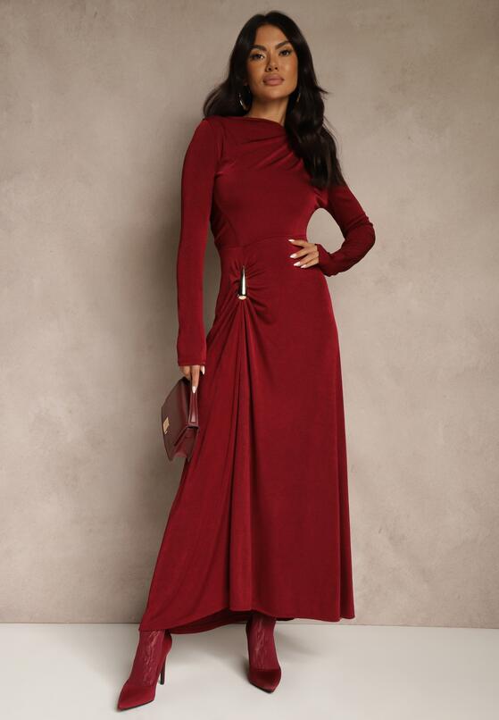 Бордова Сукня 2