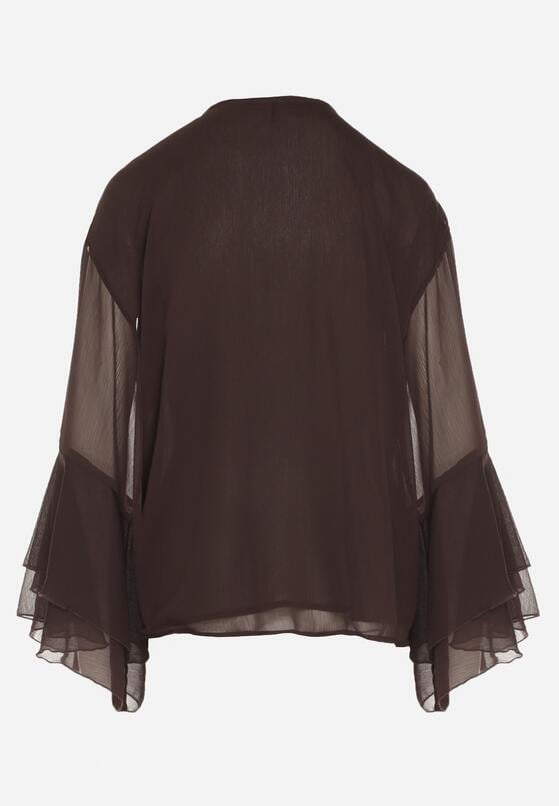 Коричнева Блузка 7