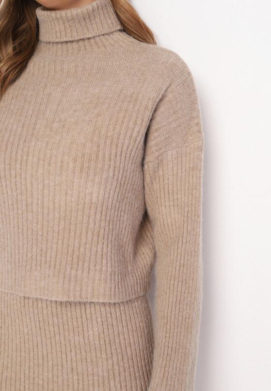 Бежевий Повсякденний Комплект 5