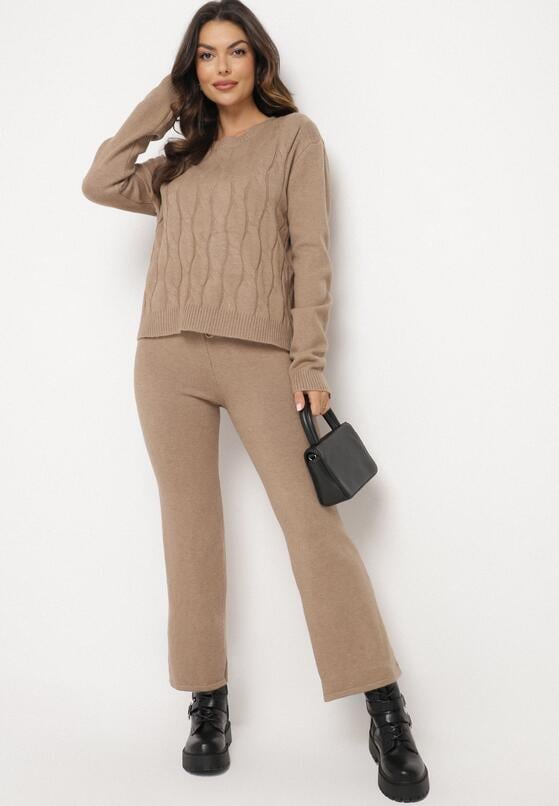 Бежевий Повсякденний Комплект 2