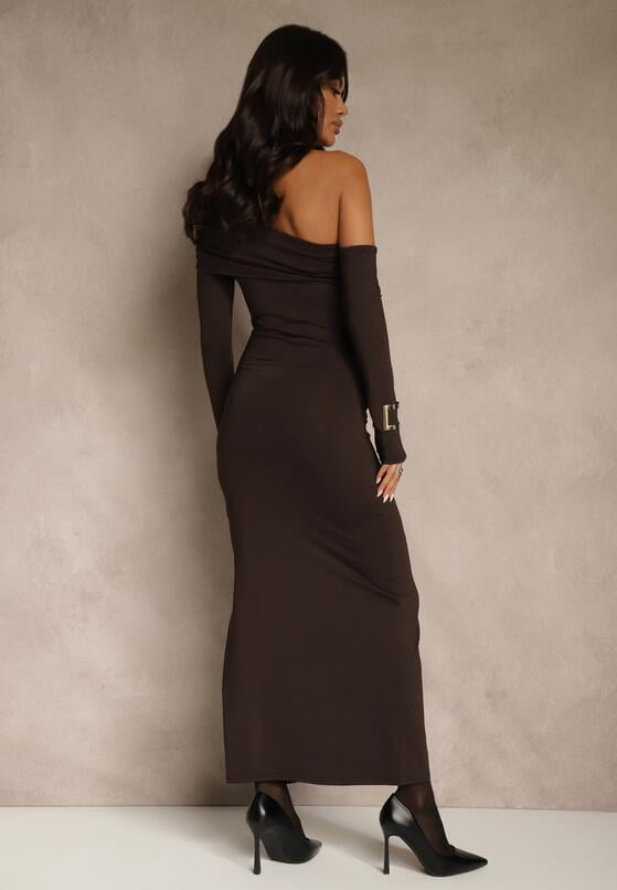 Коричнева Сукня 3